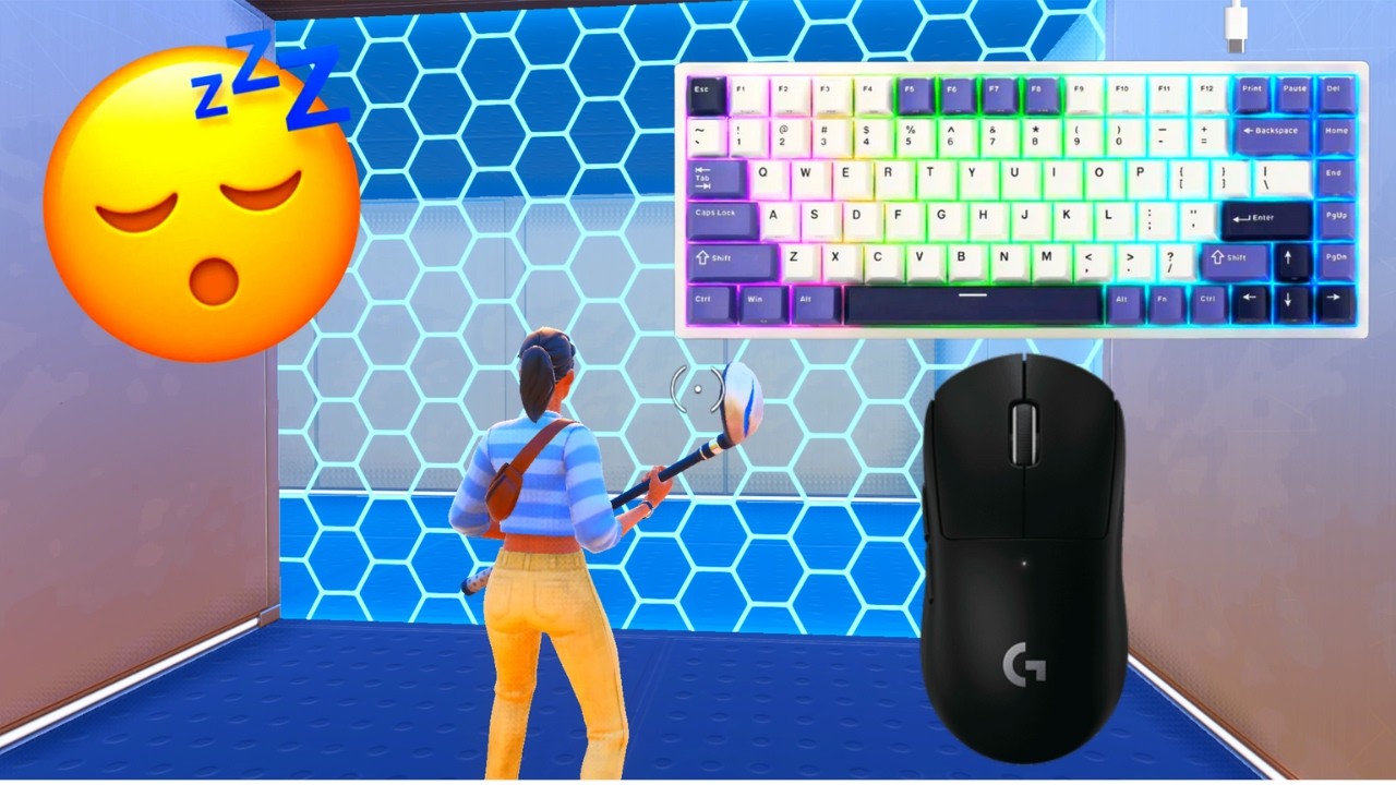 RK C84 Keyboard ASMR 😴 1v1 Piece Control 🏆