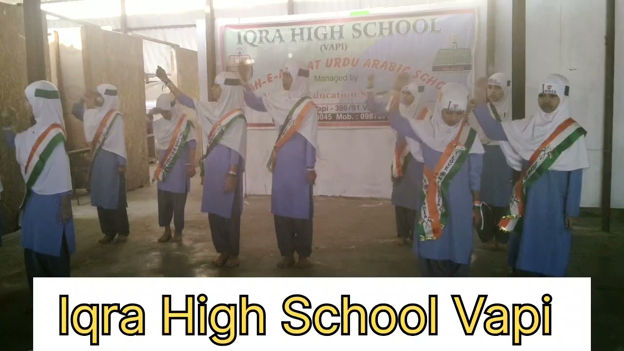 New action Republic Day iqra high school vapi