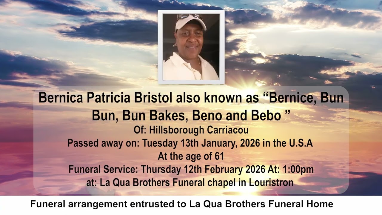 MTV OBITUARIES FOR TUESDAY 10TH FEBRUARY 2026