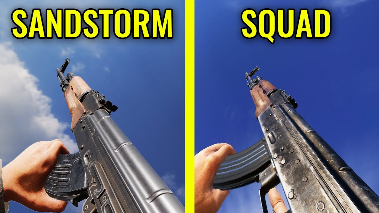 Squad vs Insurgency Sandstorm - Weapons Comparison