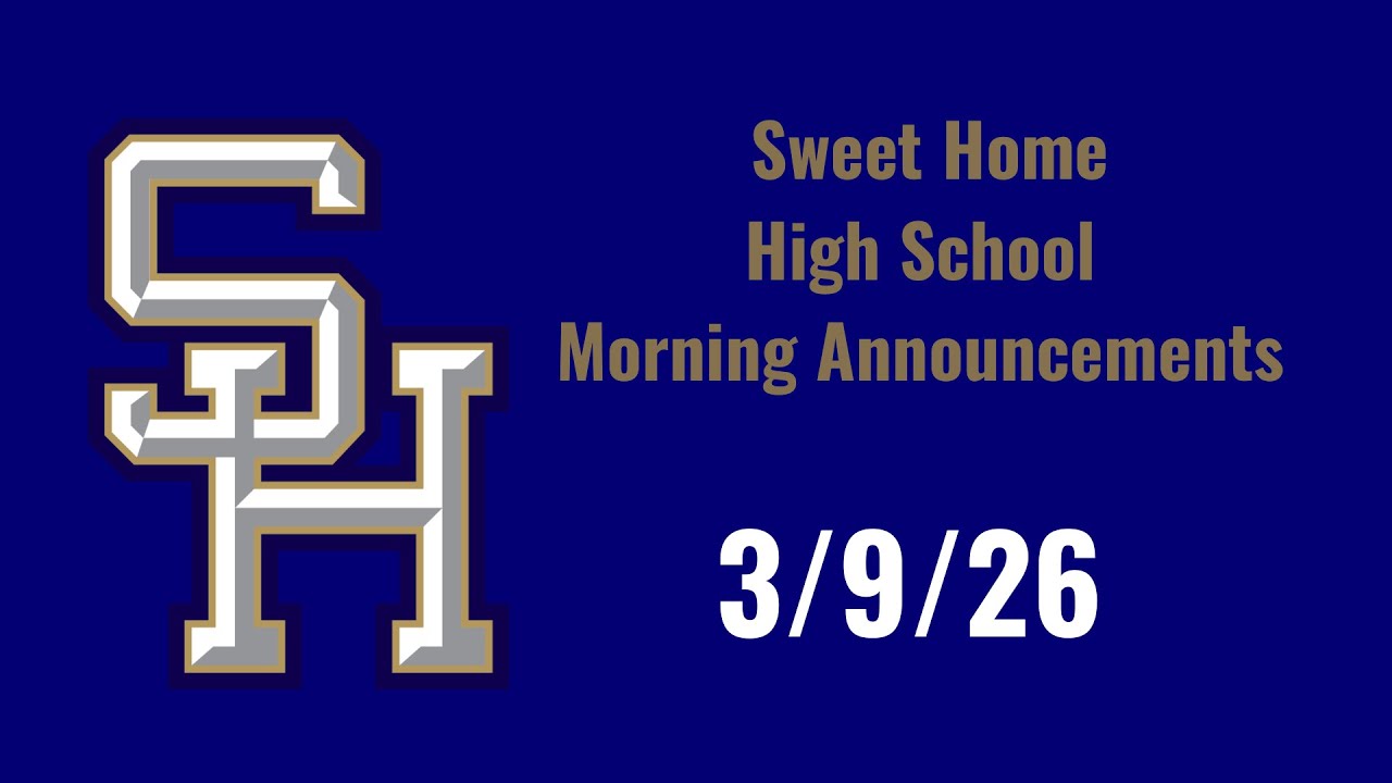 3/9/26 Morning Announcements 