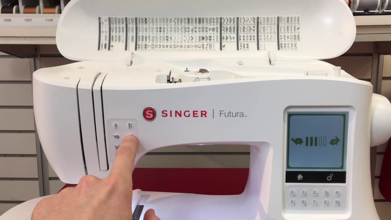 Présentation machine à coudre Futura 4400 : Singer Valence & Singer Romans sur Isère