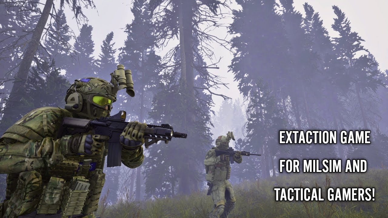 FIRST EXTRACTION GAME FOR MILSIM COMMUNITY! Exfil gameplay