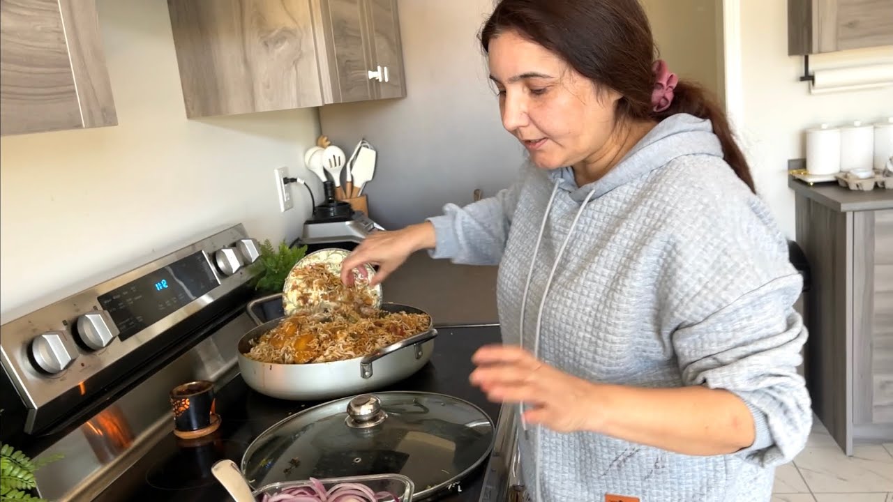 Wife Cooked Biryani For??