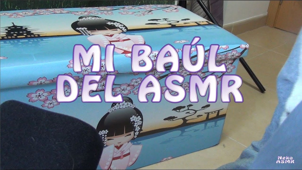 Show&tell de mi baúl de ASMR | Español