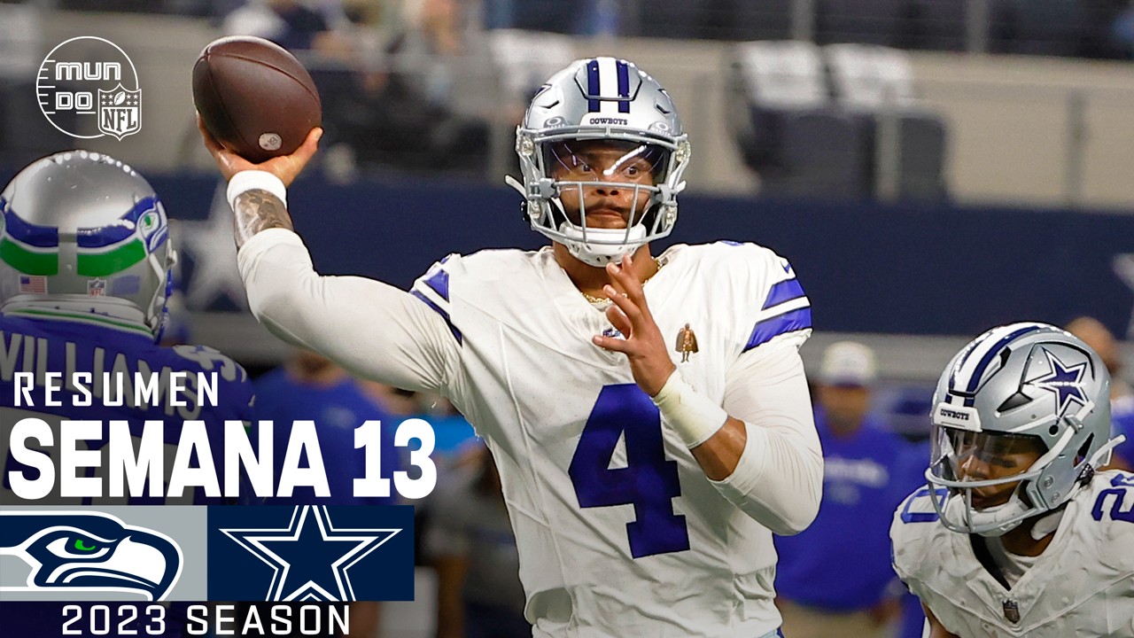 Seattle Seahawks vs. Dallas Cowboys | Semana 13 NFL 2023 | NFL Highlights Resumen en español