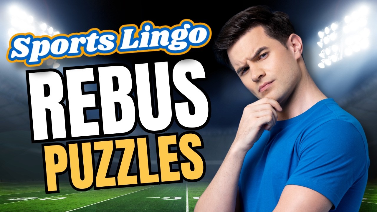 Can You Solve These Sports Lingo Rebus Puzzles? 🏀 20 Questions