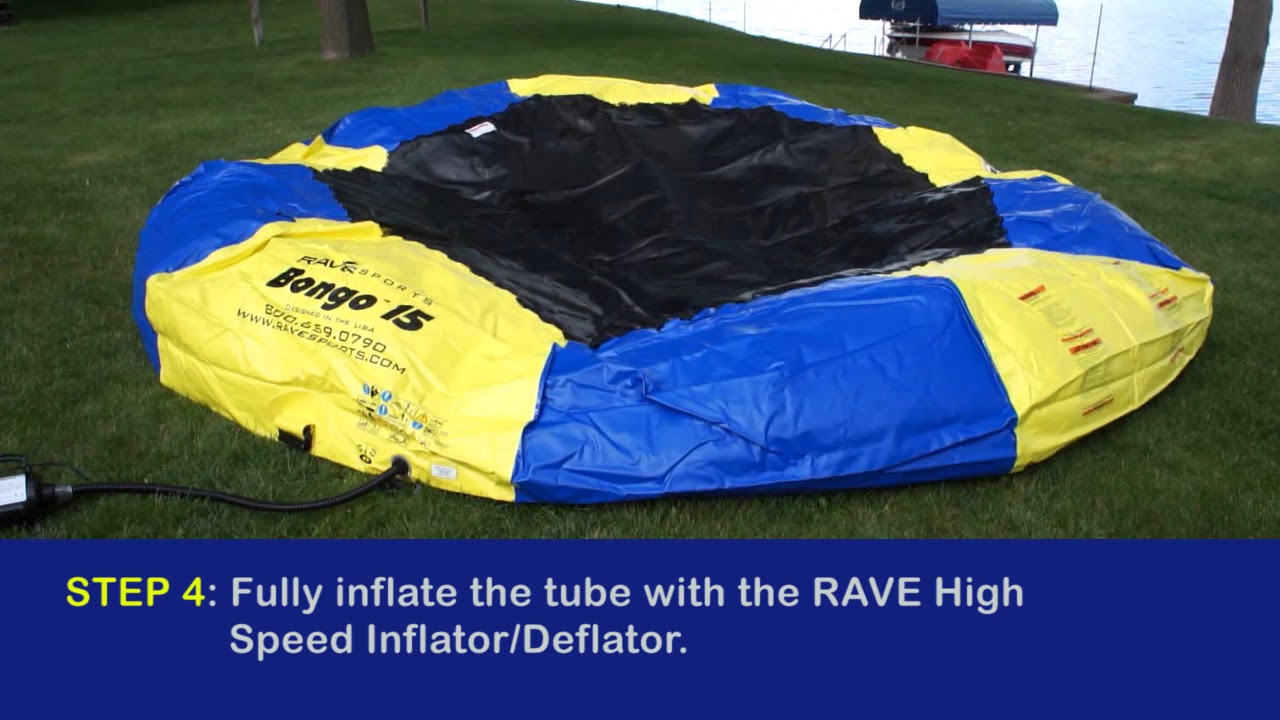 How to Set Up Your RAVE Sports Bongo Water Bouncer