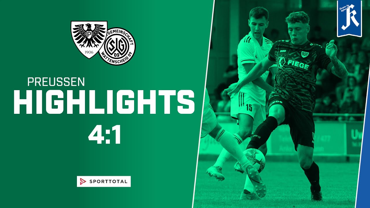 Highlights: SC Preußen Münster - SG Wattenscheid 09 (4:1)