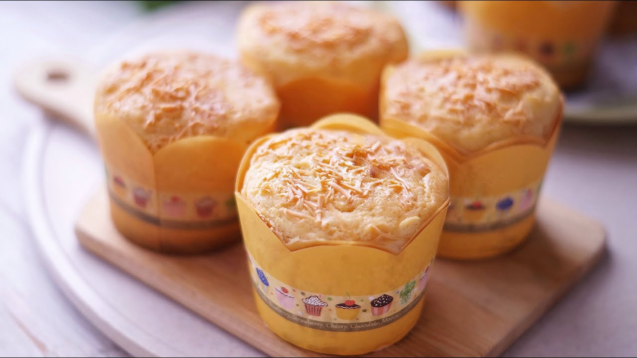 CARA MEMBUAT MUFFIN KEJU SIMPEL TANPA MIXER
