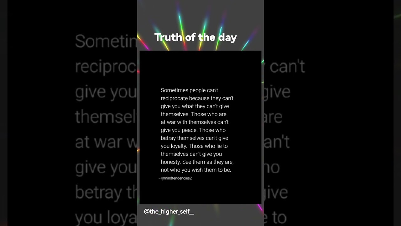 #truth #truthoftheday #letthemgo #heartache