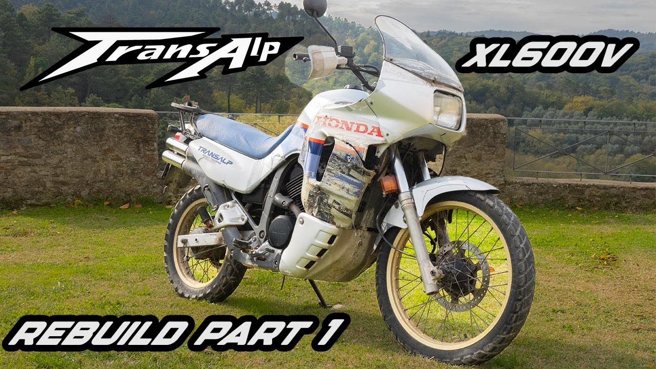 HONDA TRANSALP XL 600 V REBUILD ENG
