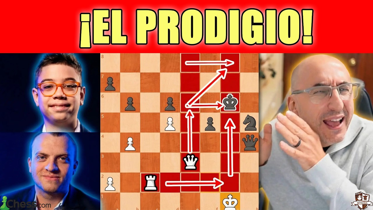 Niño Prodigio vs TOP MUNDIAL! Faustino Oro vs Hans Moke Niemann