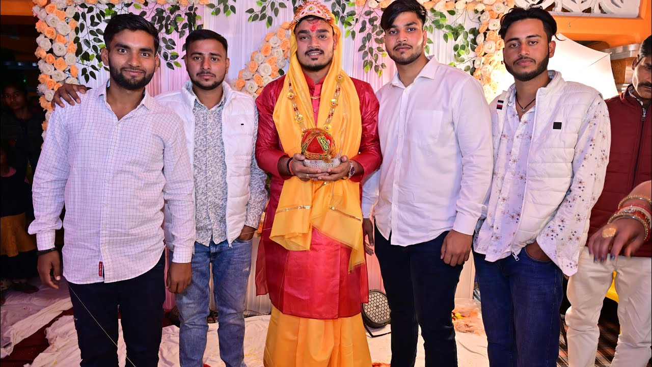 Shiyam bhaiya ka tilak #viral #viralvideo #wedding #trending #video #weddingvlog #funny #shadi #vlog