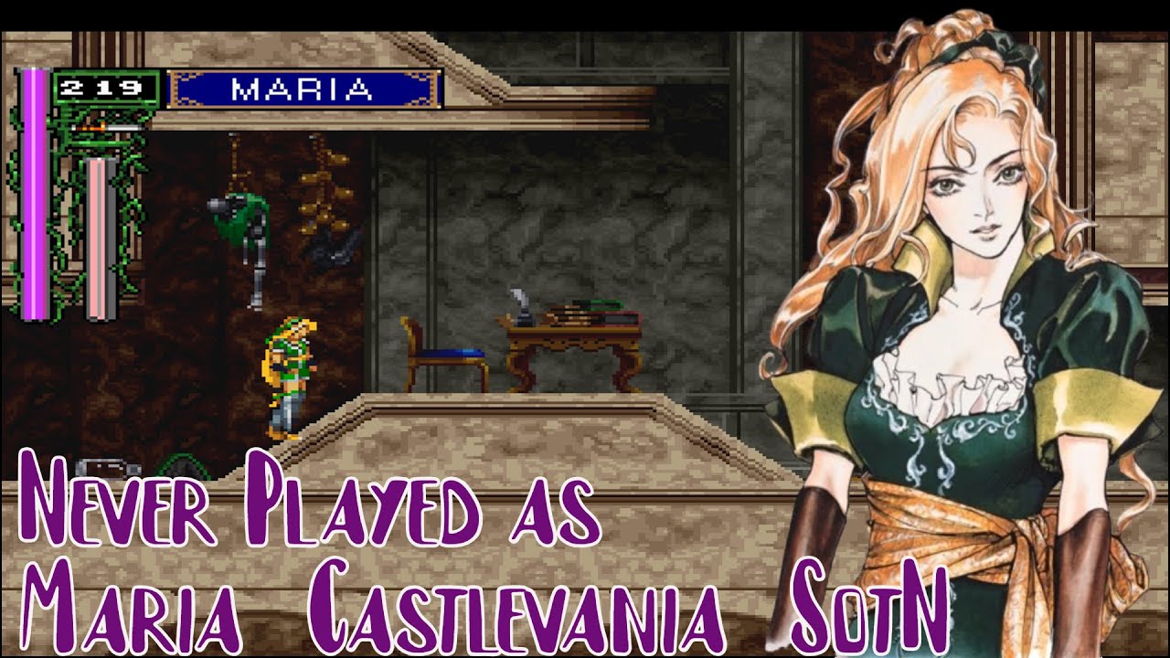 Never Played as Maria Castlevania SotN #2