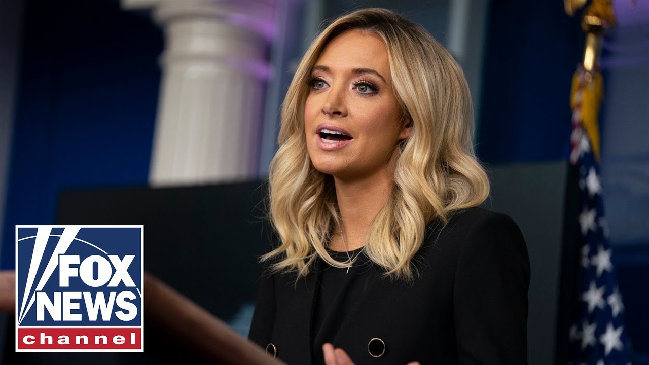 Kayleigh McEnany holds first White House press briefing since the election