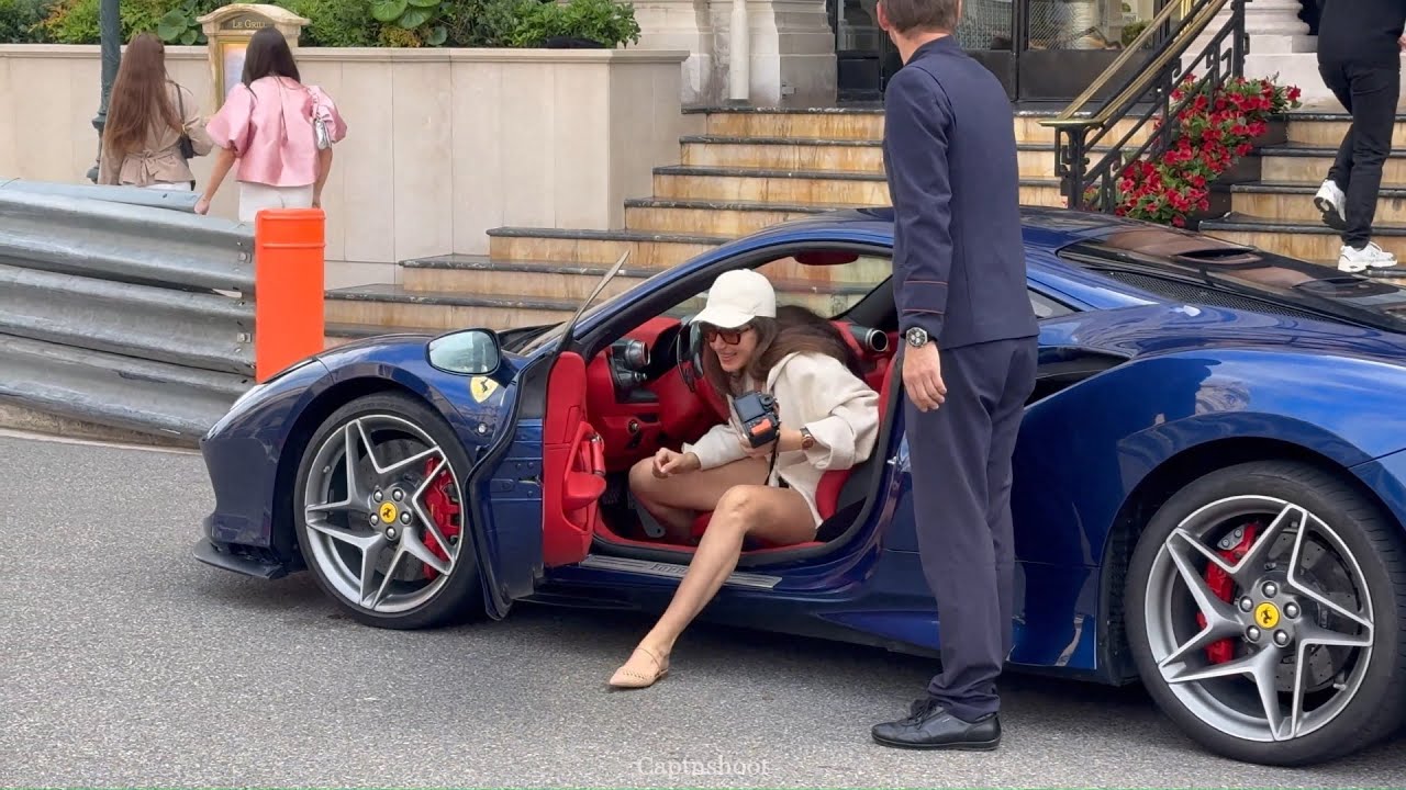 MONACO LADIES BEST SUPERCAR ARRIVALS PART 2 #monaco #supercars #fyp