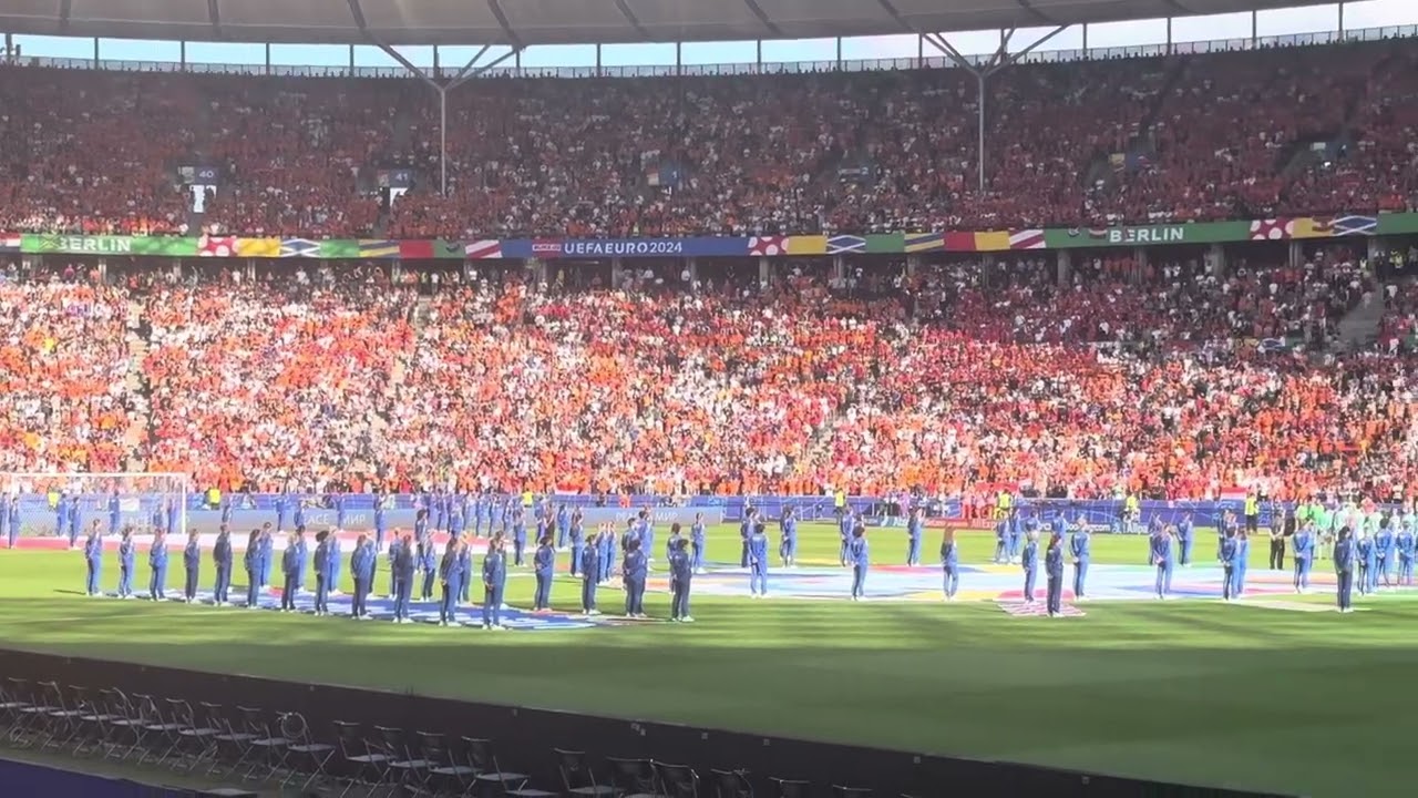 EURO 2024 – Austria against Netherland – National Anthem of Netherlands – Nationalhymne Niederlande
