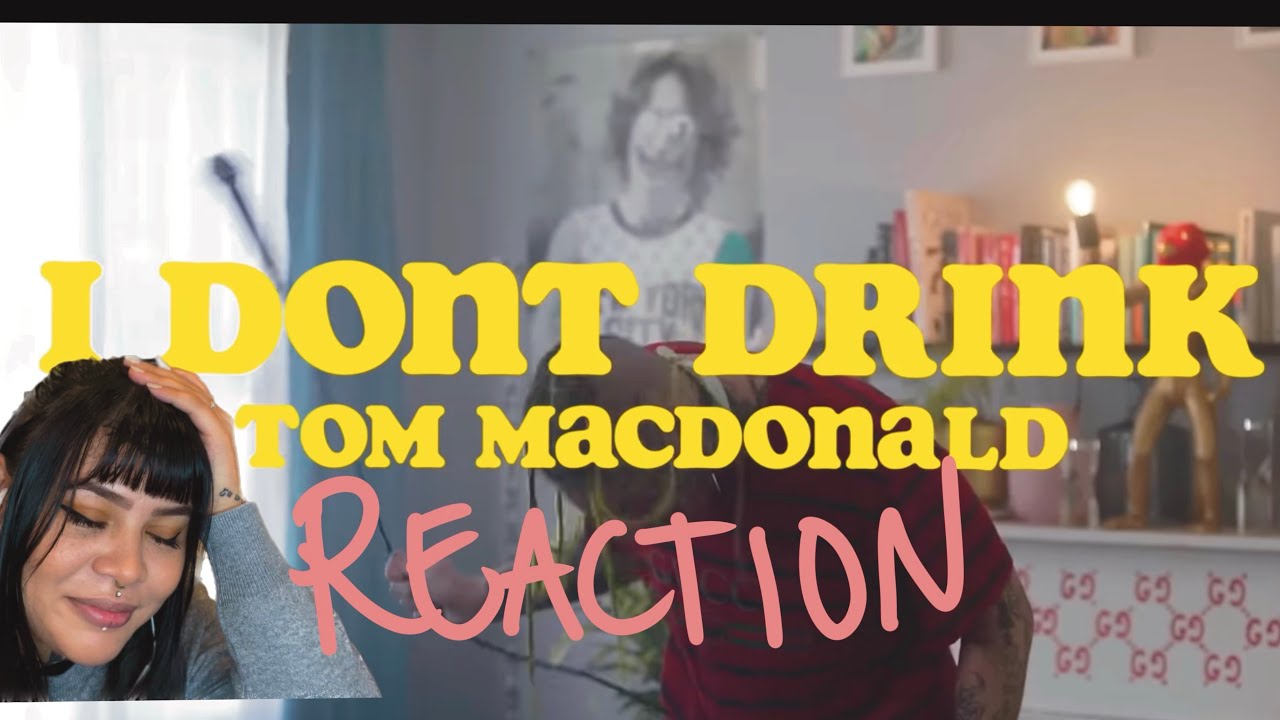 Why did this make me emotional!? | “I Don’t Drink” - Tom MacDonald (FIRST REACTION)