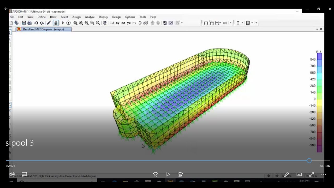 Swimming pool sap model (ادخال حمام سباحة على برنامج الساب بطريقة سريعة)