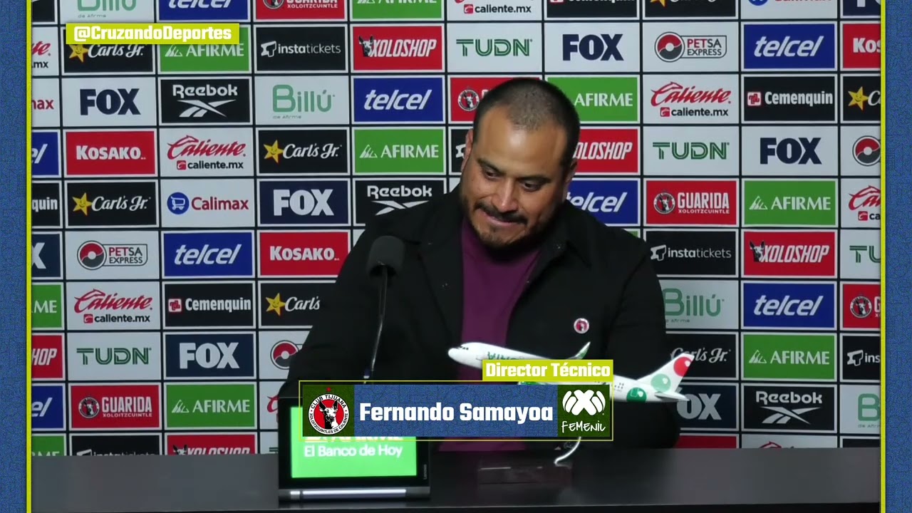 DT Club Tijuana   Fernando Samayoa Liga MX Femenil CL26 JORNADA 4