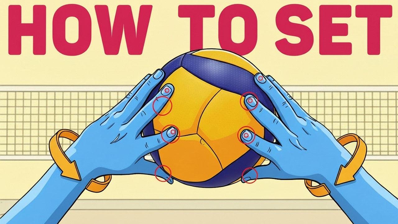 How to Set a Volleyball (Hand Position, Footwork & Perfect Form)