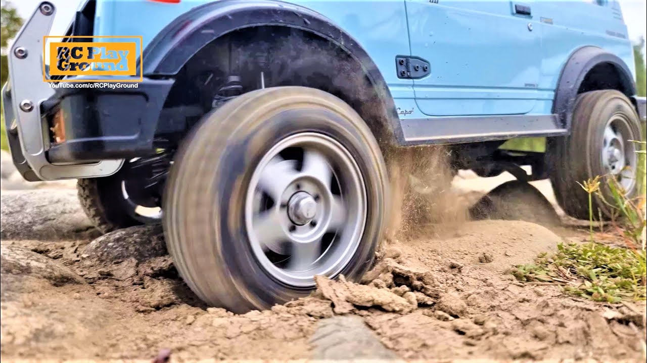 1/6 Scale RC Car Suzuki Jimny - Capo Samurai SIXER1 Off-Road ASMR