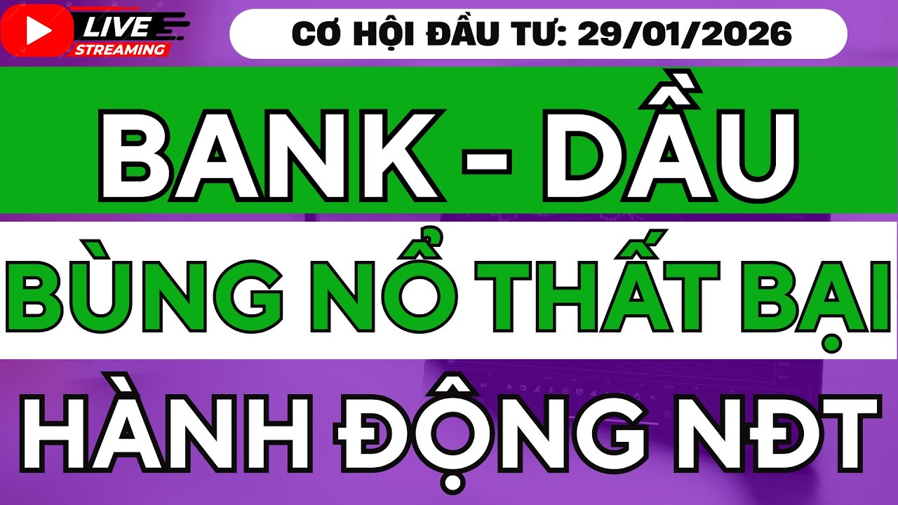 SÓNG BANK & DẦU GẶP SỰ CỐ? PLX BSR CTG VCB BID ĐANG BÁO HIỆU GÌ?