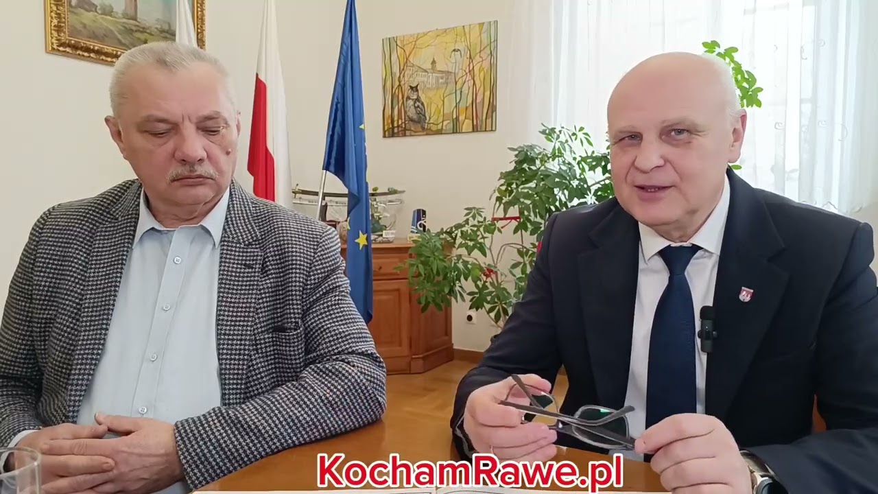 INWESTYCJE RAWY 2025: Burmistrz - Piotr Irla, wiceburmistrz - Artur Piotrowski. KochamRawe.pl