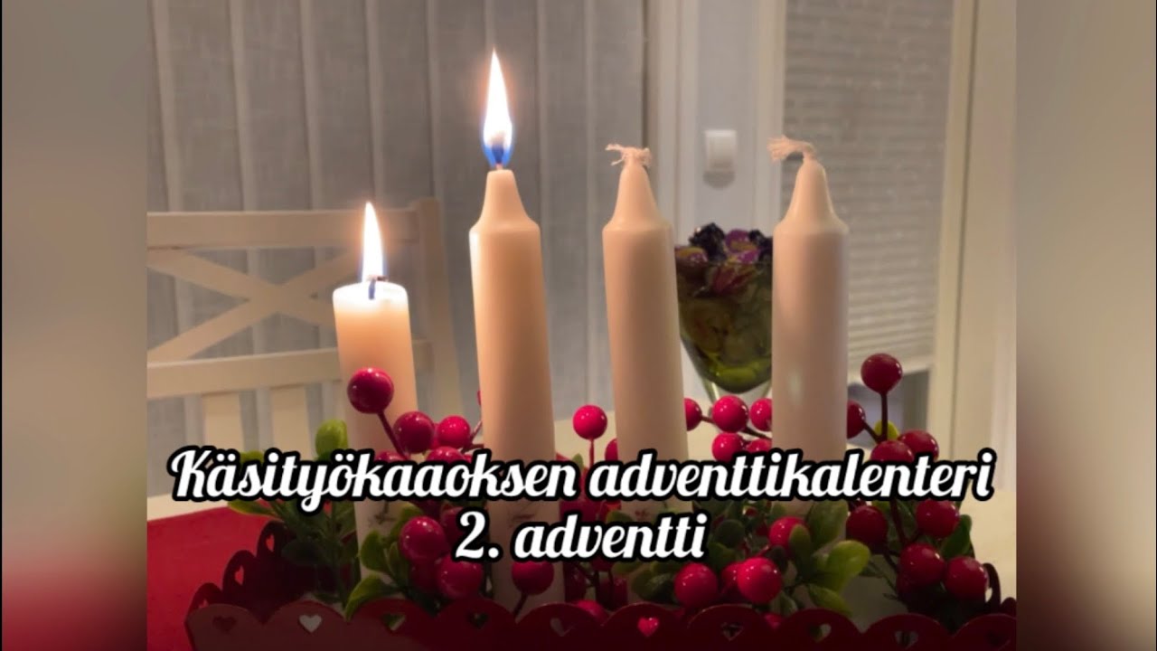 Käsityökaaoksen adventtikalenteri: 2. adventti