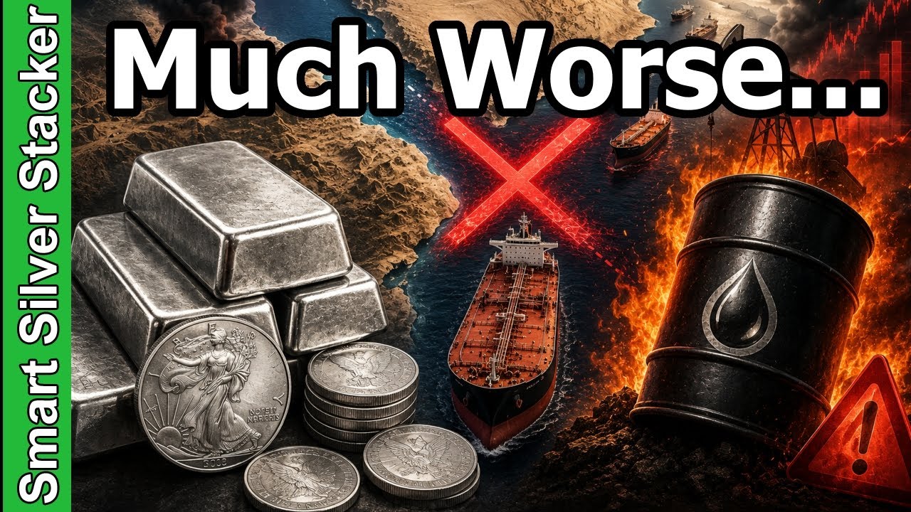 Silver Crash Risk At Key Support (Oil Crisis Just Got MUCH WORSE)