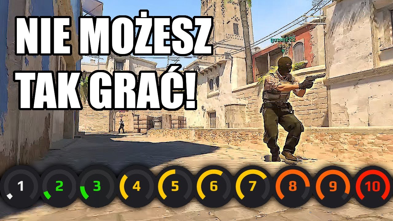 TYPOWE BŁĘDY GRACZY w KAŻDEJ RANDZE w CS2