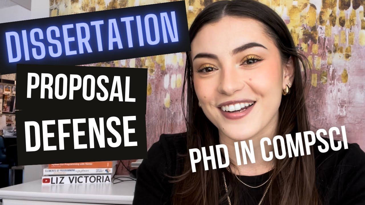MY PHD DISSERTATION PROPOSAL DEFENSE FOR MY PHD IN COMPUTER SCIENCE #phdlife