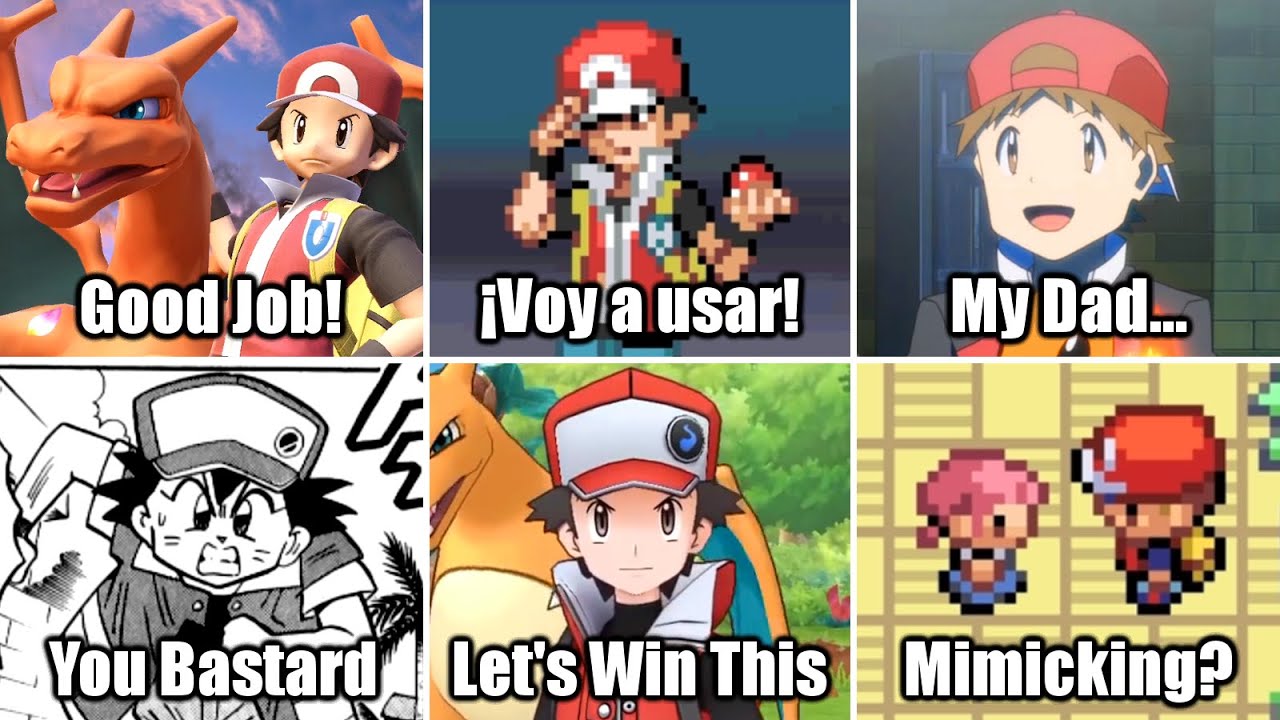 How Many Times Did Red Actually Talk? (Pokémon)