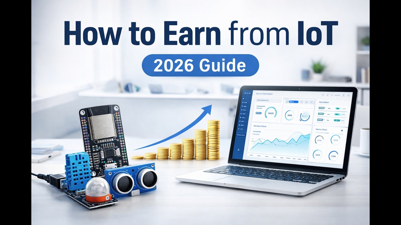 IoT Se Income Kaise Start Kare 💰 Beginner to Pro Guide 2026 #iot #trending #ai #aivideo #earning