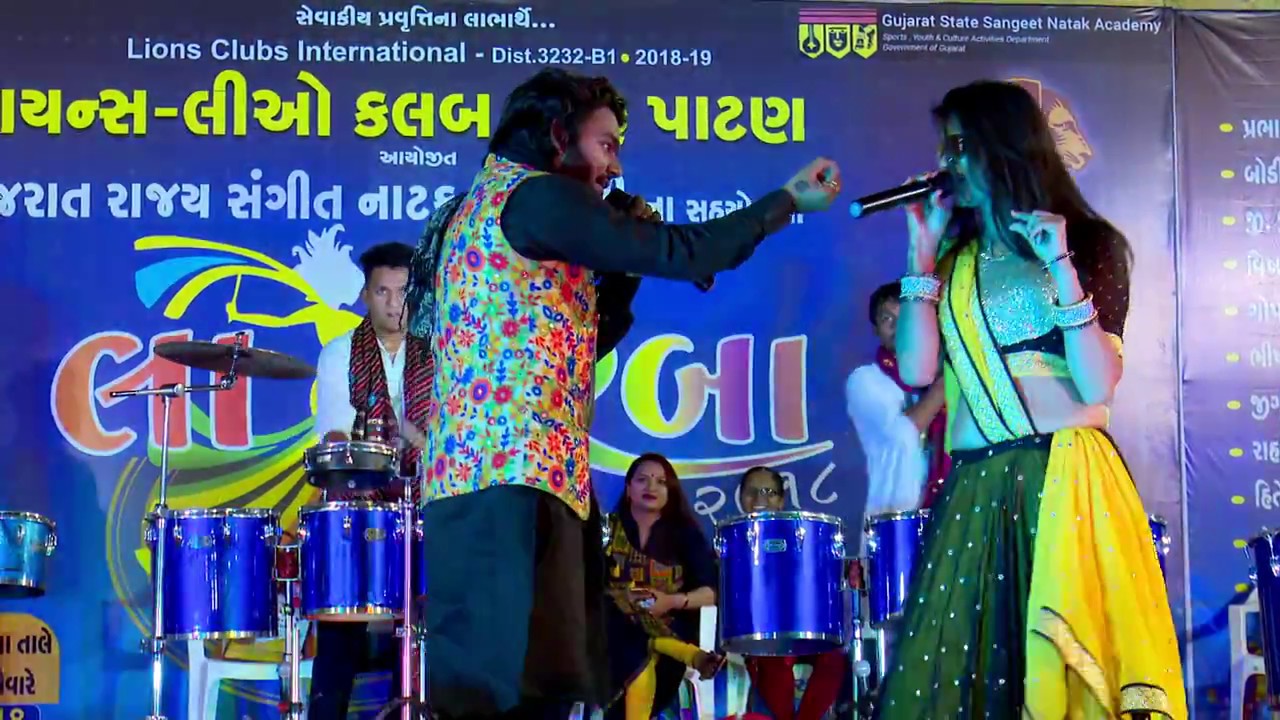trusha rami  #  le kachuko le # dhaval nayak # morlo group patan -saj studio patan#dharmendra patel