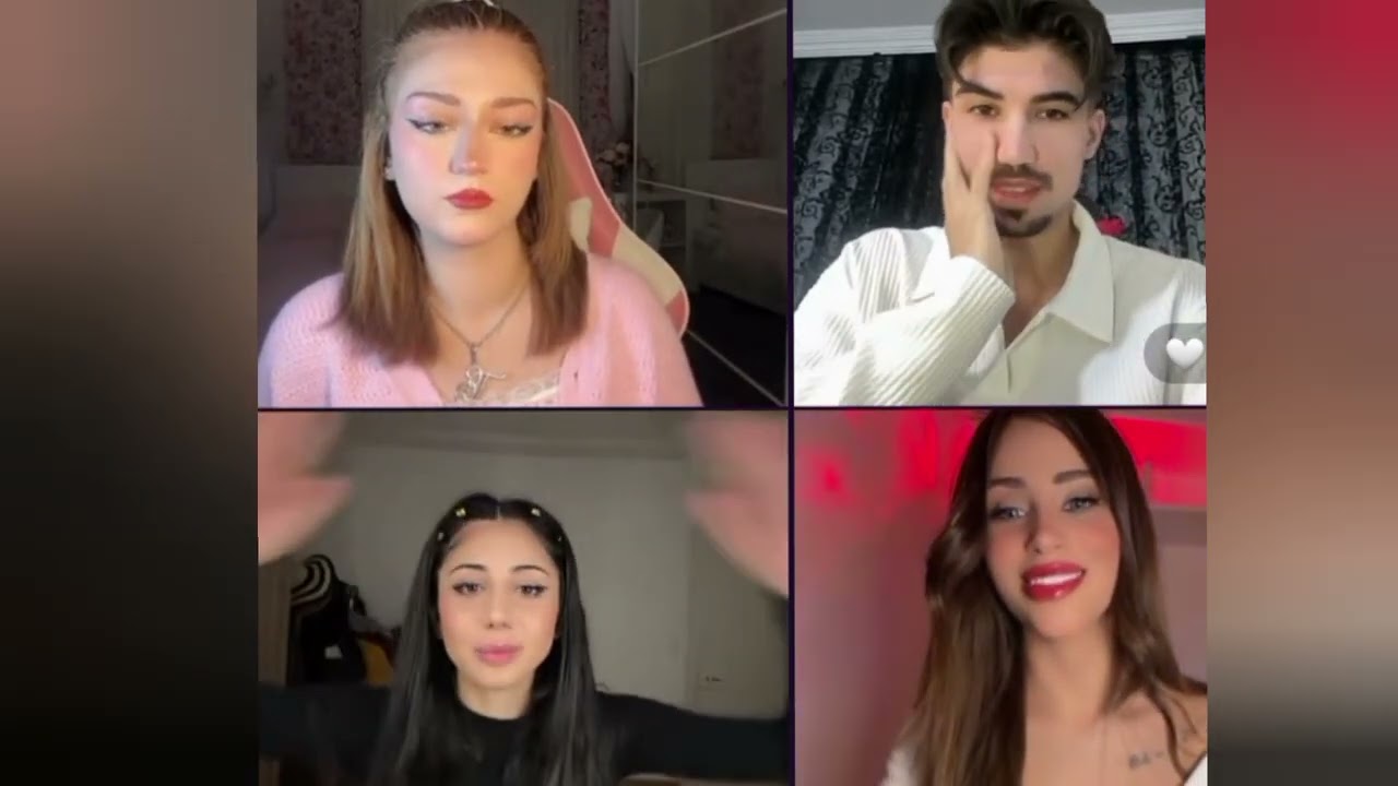 لايف محمد  كيست  مع تيمار و لولو و مشاهير تيك توك