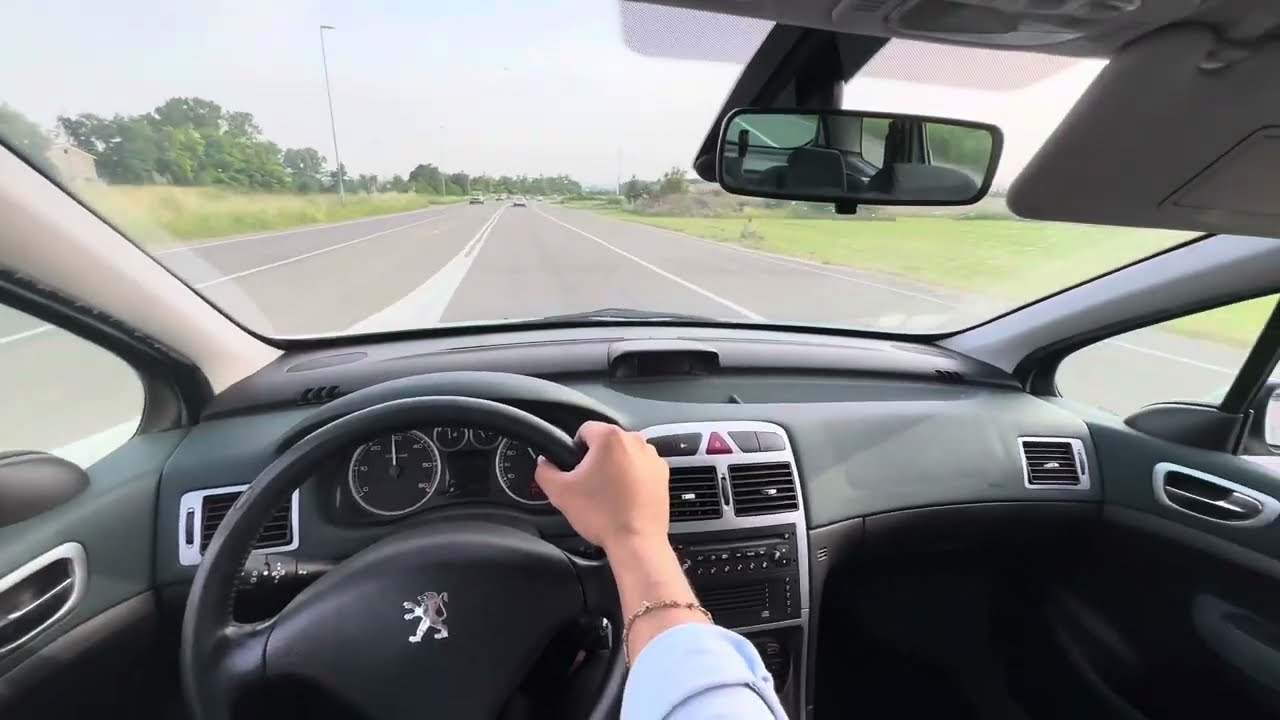 Peugeot 307 2.0 HDI POV test drive
