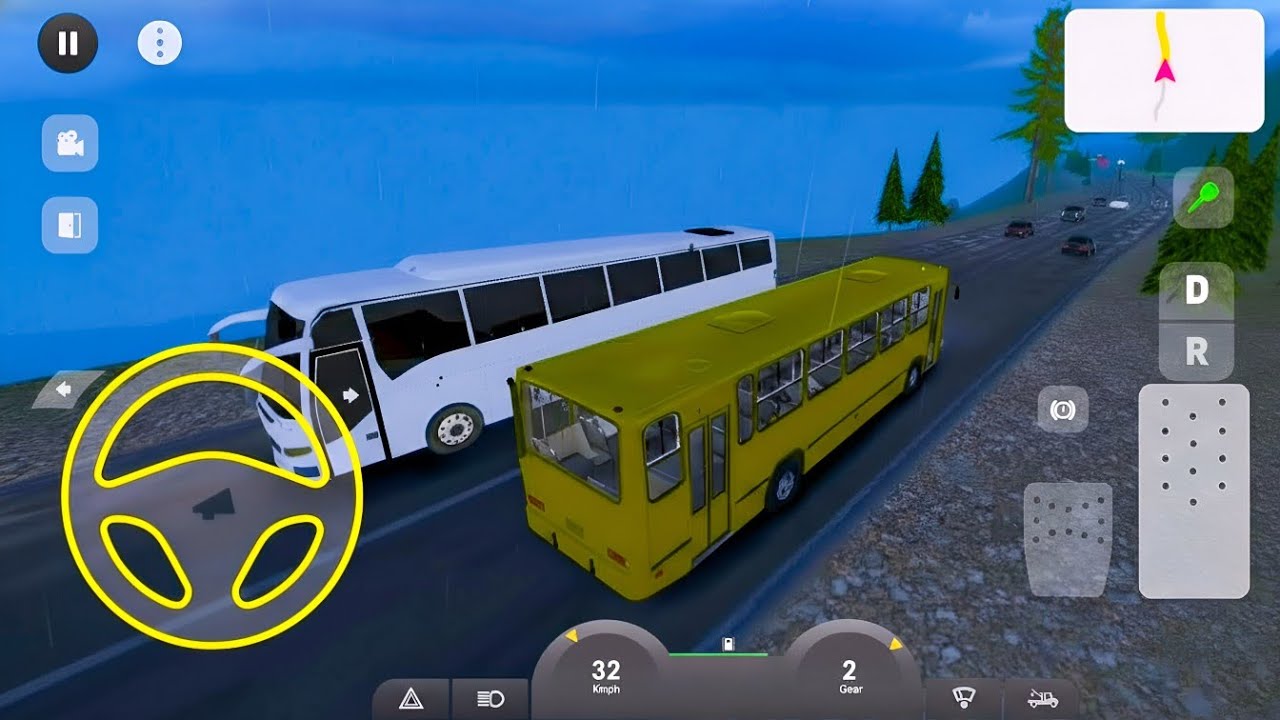 Bus Simulator Extreme Road | Bus🚌 Driving👮‍♂️ New Euro Coach bus Simulator - Android Gameplay 2026