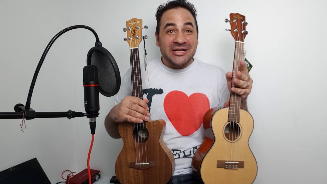 Ukulele Kala KA-STG e Ukulele Akahai KAC-26
