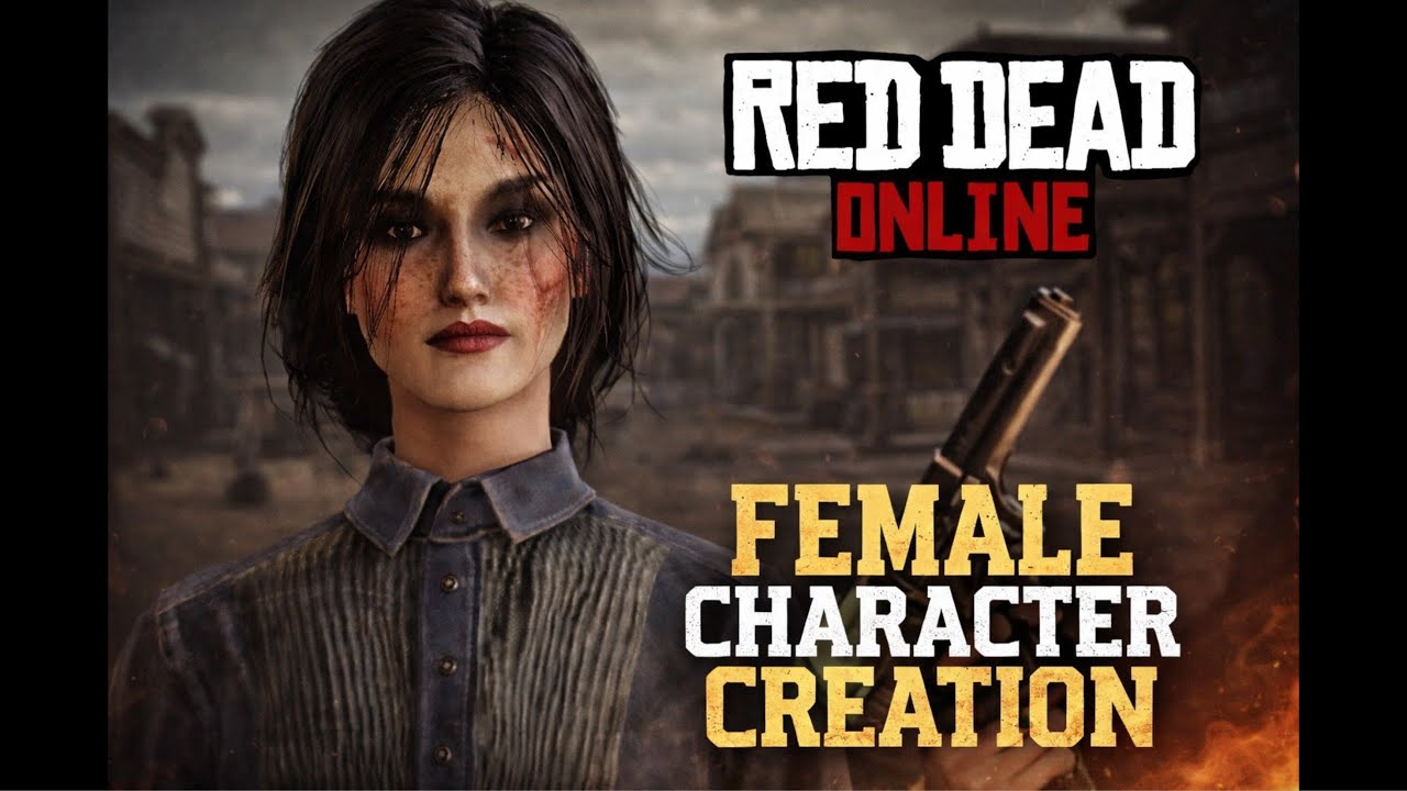 Character creation | Creación de mi personaje femenino en Red Dead Redemption 2 Online