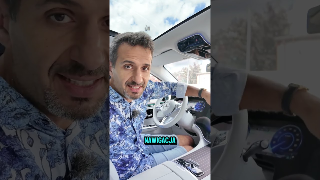 Digital Light w Mercedesie - co potrafi? #digitallight #mercedes #eqesuv