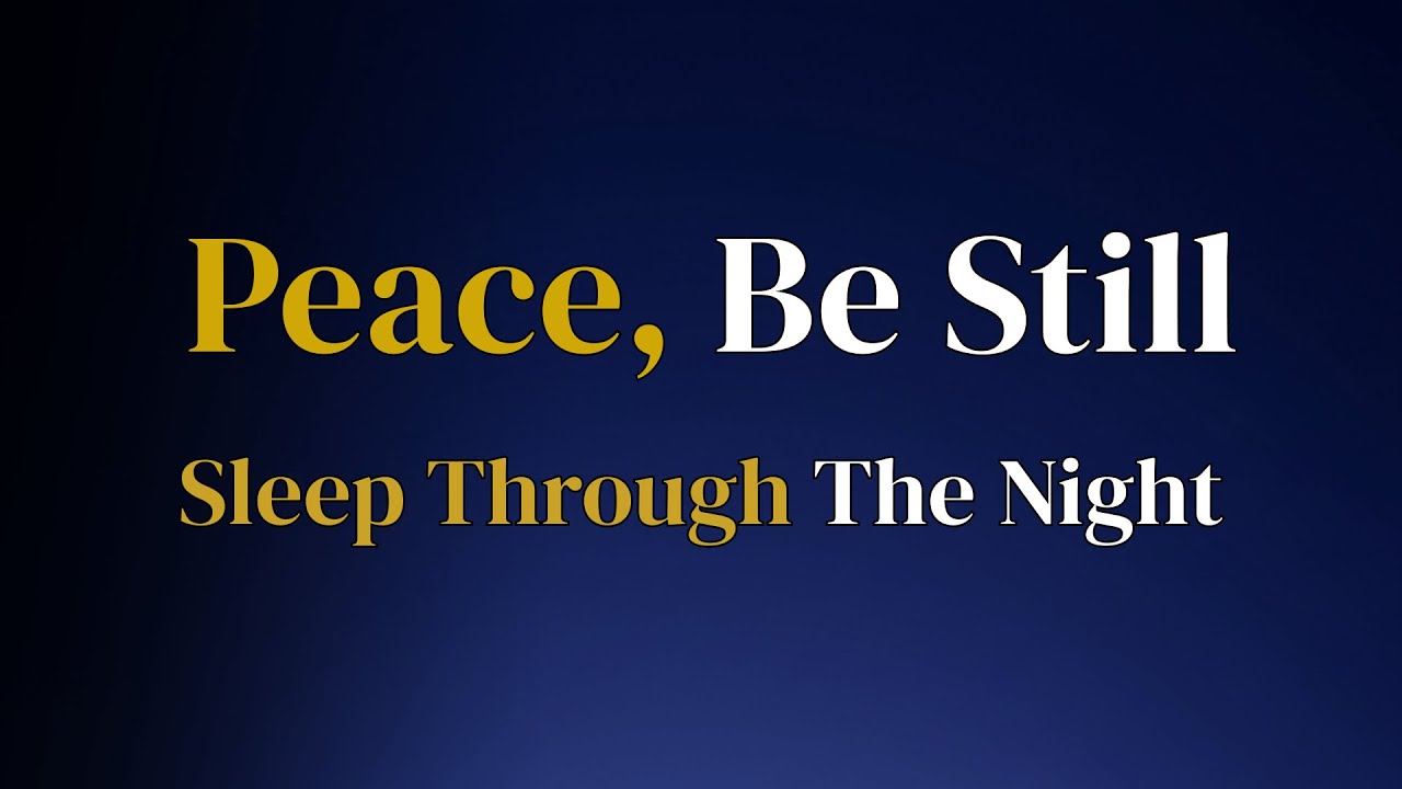 When My Mind Won’t Stop, Lord | A Comforting Night Prayer for Calm Thoughts & Deep Sleep