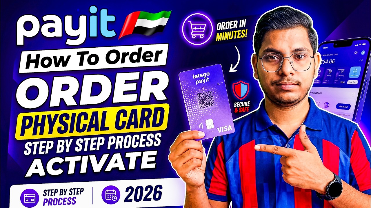 How to Order Payit Physical Card & Activate It 2026 | Payit Card Full Guide