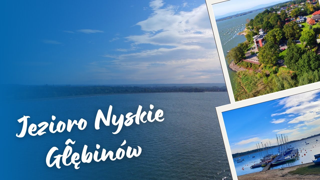 Jezioro Nyskie - Głębinów - z drona - 2023