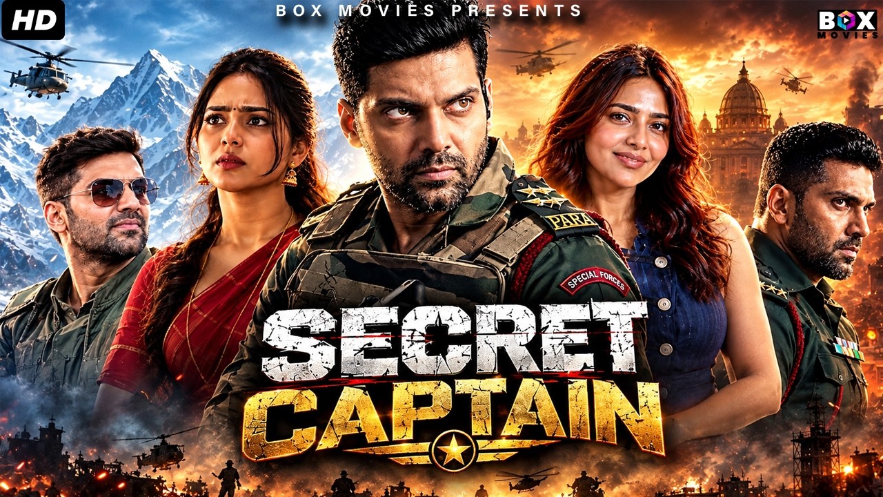 SECRET CAPTAIN (2026) New Released Full Hindi Dubbed Movie | Arya | South Indian Action Thriller