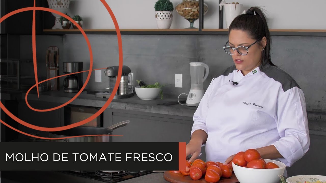 MOLHO DE TOMATE FRESCO