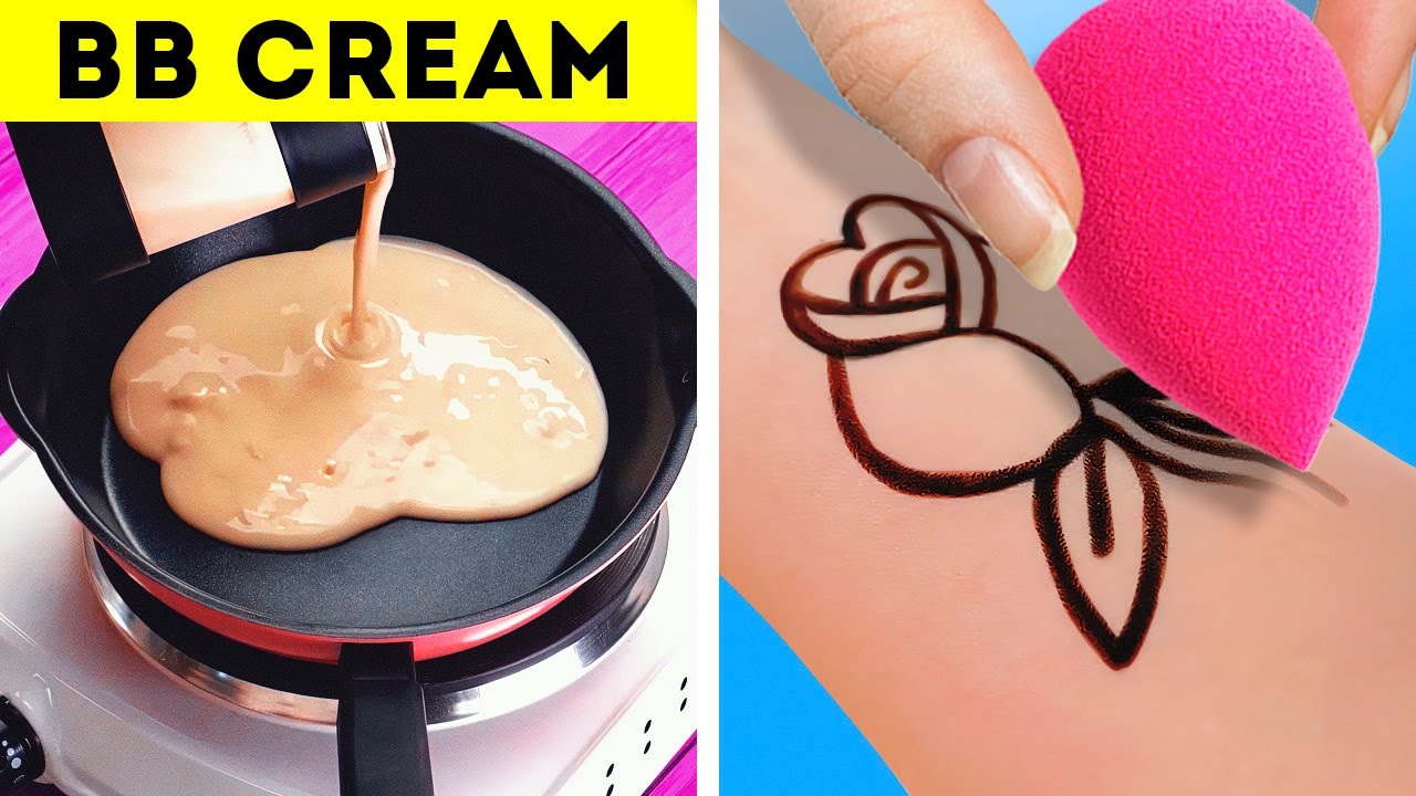 Trendy Beauty Hacks || Fake Tattoos And Piercings