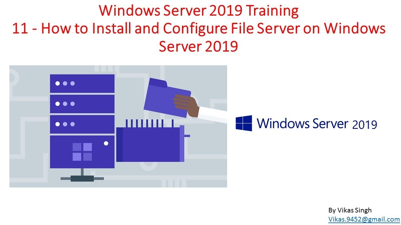 Обучение Windows Server 2019 11 — Как установить и настроить файловый сервер на Windows Server 2019