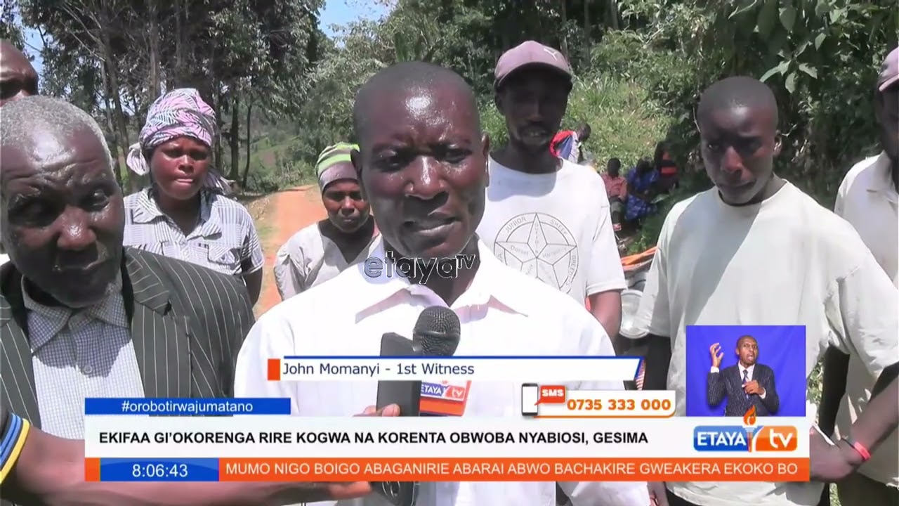 DCI officials establish the alleged 'Bomb' found in Nyabiosi is a weather instrument & collected it